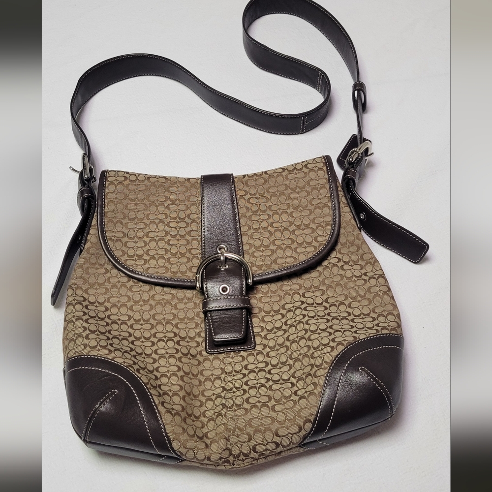 Coach Soho Convertible Signature Shoulder Bag